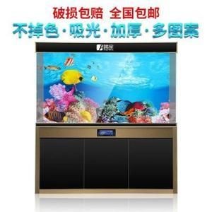 成品魚缸底部貼紙視頻：魚缸底部貼紙的注意事項魚缸底部貼紙注意事項