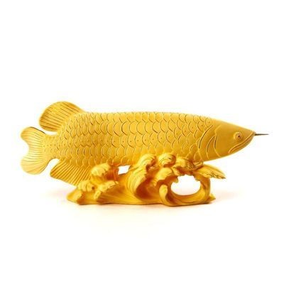 黃金金龍魚掛件，金龍魚掛件，傳統與奢華