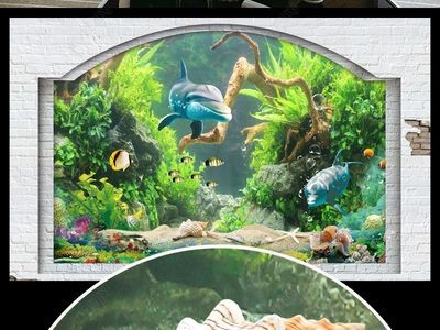 大型魚缸背景墻：大型魚缸背景墻的設計要點