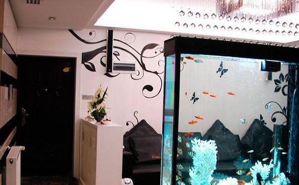 出電梯口對面是魚缸：電梯口對面放置魚缸的風水