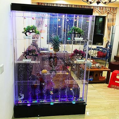 玻璃魚缸自制流水：玻璃魚缸自制流水的幾種方法，玻璃魚缸自制流水，多種方法及注意事項(xiàng)