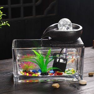 玻璃魚缸自制流水：玻璃魚缸自制流水的幾種方法，玻璃魚缸自制流水，多種方法及注意事項(xiàng)