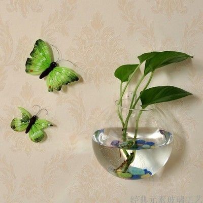 玻璃瓶做魚缸