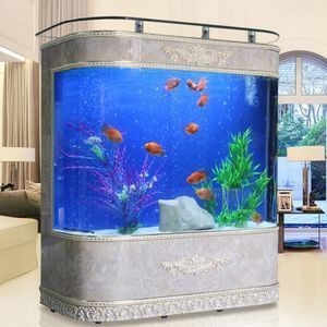 大型圓形魚缸叫什么：世界上最大的圓形魚缸位于德國柏林aquadom巨型水族箱