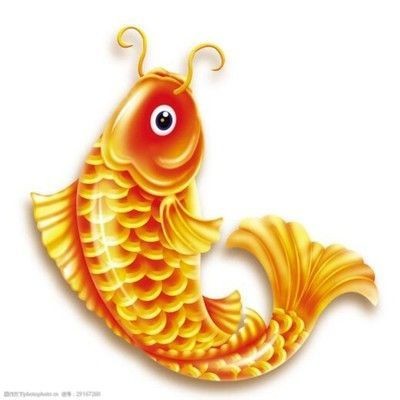 金龍魚頭像卡通