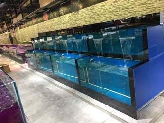 多層魚缸組缸制作過程
