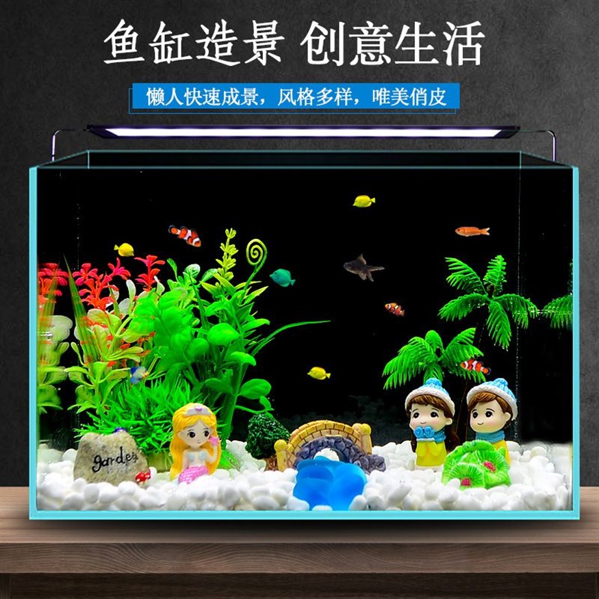 魚缸造景的設計理念：魚缸造景是一種藝術與科學的結合
