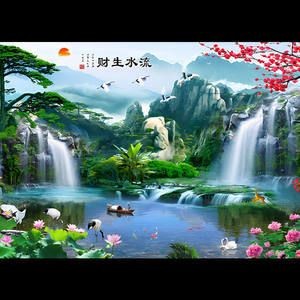 魚缸背景圖案的選擇指南在選擇魚缸背景圖案的選擇指南：家居裝飾與風水學的結合