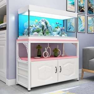 鋼木結構魚缸底柜制作視頻：diy魚缸底柜的材料選擇