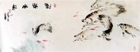 金龍魚畫家 薛九州