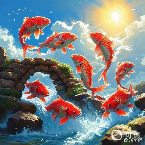 九鯉魚圖片大全大圖