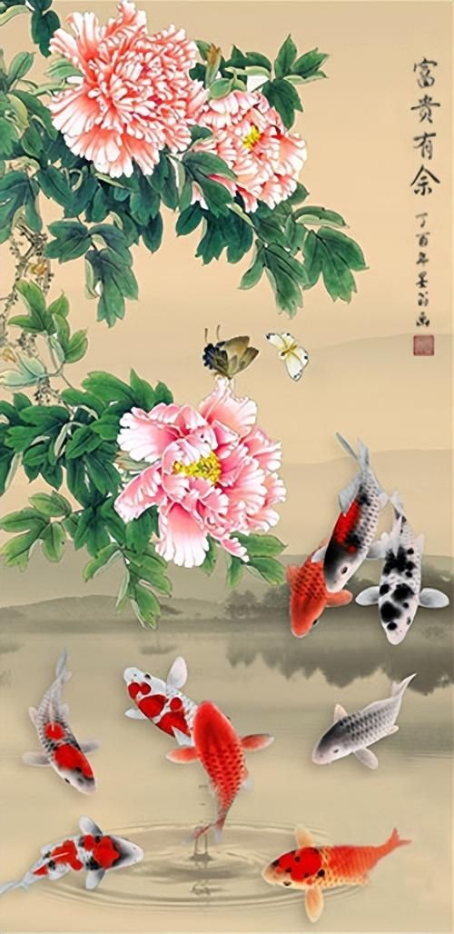 九鯉魚圖片大全大圖