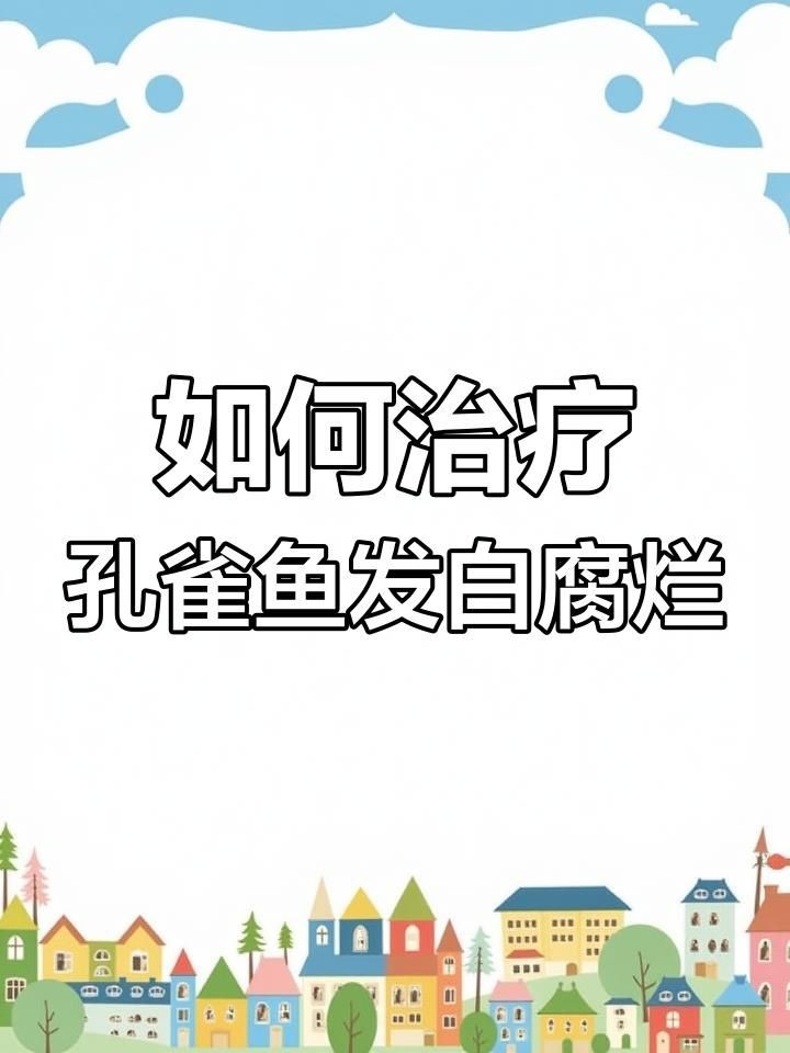孔雀魚身上發(fā)白腐爛怎么治療