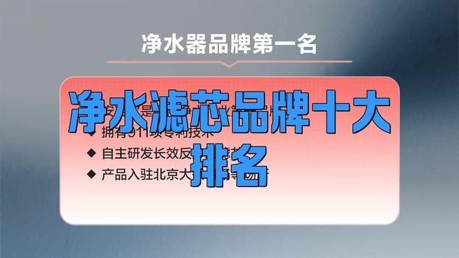 凈水濾芯品牌十大排名，你可以按需選擇，，直白型，凈水濾芯十大品牌排行揭曉，吸睛型，速看！凈水濾芯品牌TOP10榜單，專業型，權威發布，凈水濾芯