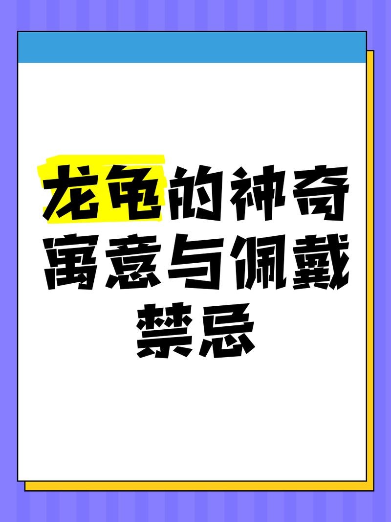 買龍龜的十大忠告，龜選購