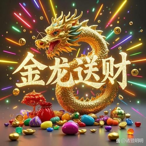 招財金龍圖片大全