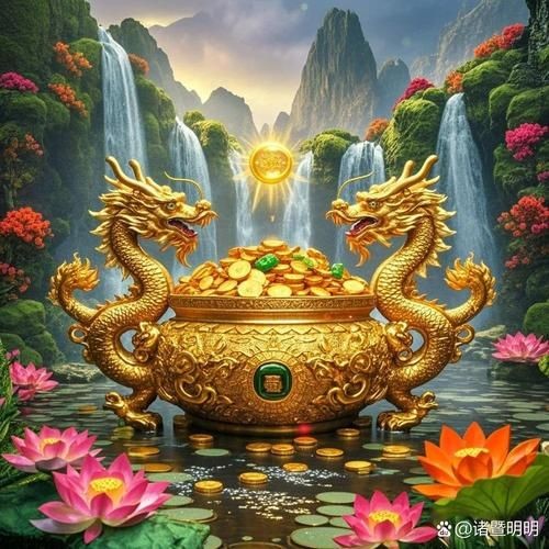 招財金龍圖片大全