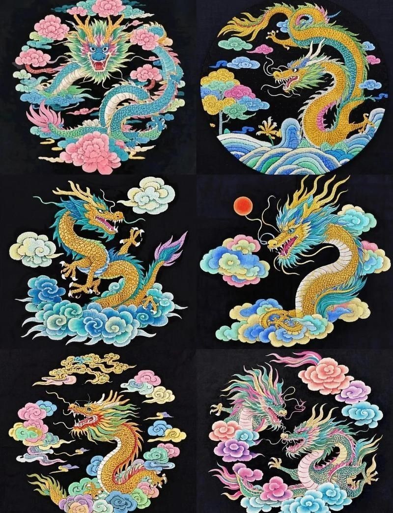 最吉利的龍圖案