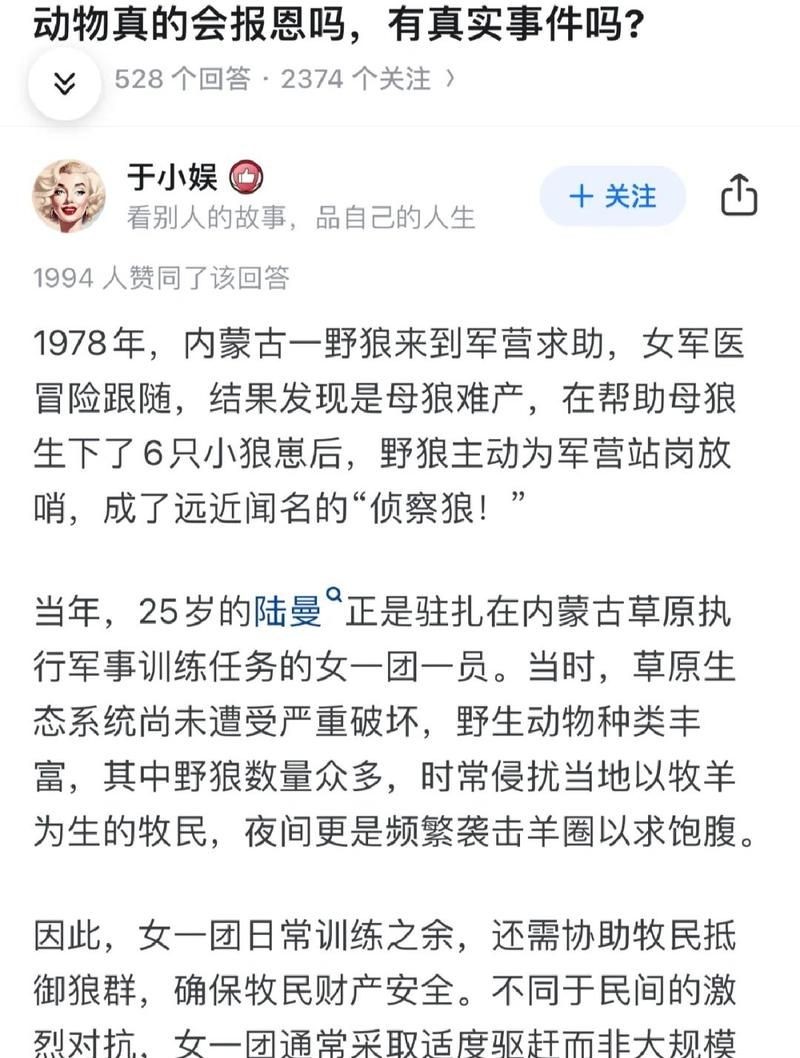 救了狼真的會報恩嗎