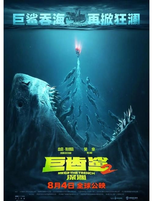 巨齒鯊圖片大全
