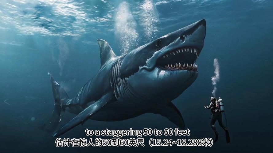 巨齒鯊圖片大全