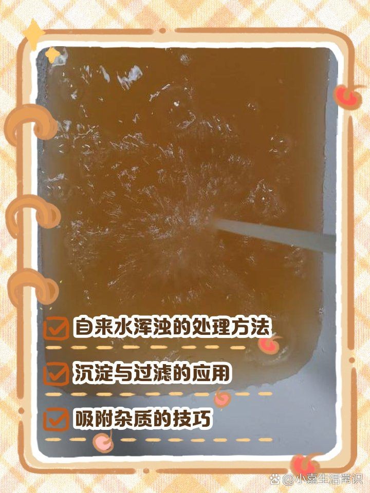渾濁的水變清方法