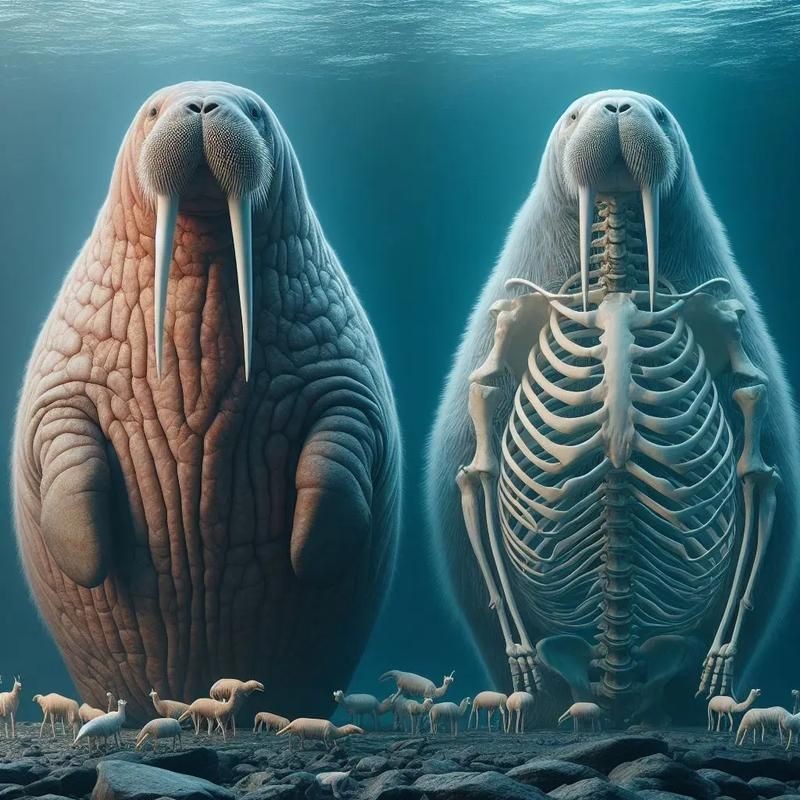海象圖片大全