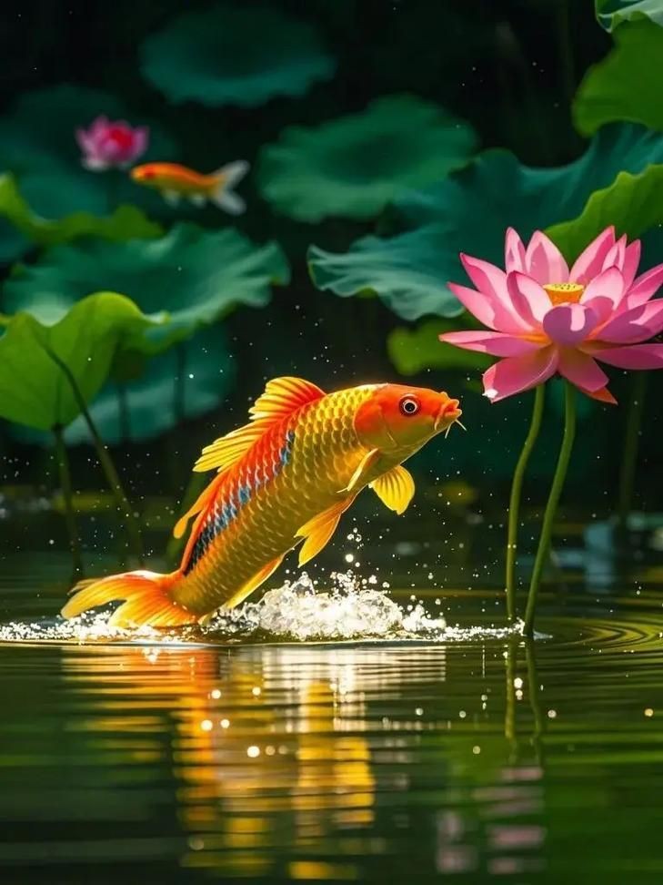 吉祥鯉魚圖片