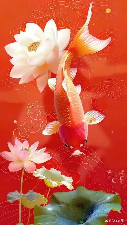 吉祥鯉魚圖片