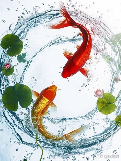 吉祥鯉魚圖片