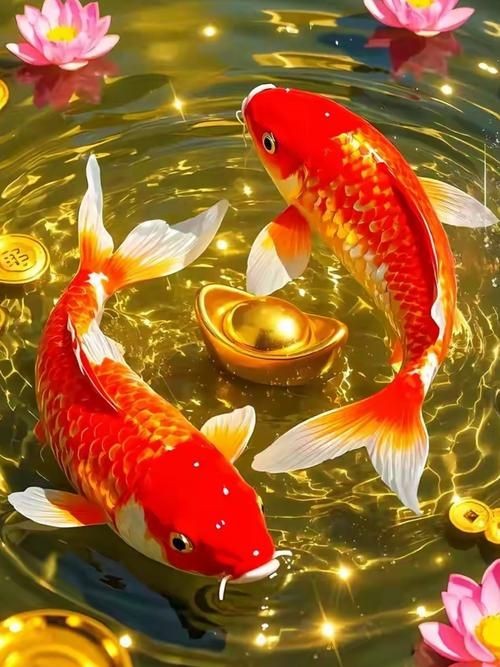 吉祥鯉魚圖片