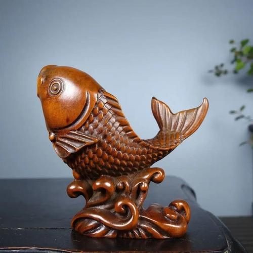 木雕魚最漂亮的圖片，絕美木雕魚藝術珍品高清圖片大賞