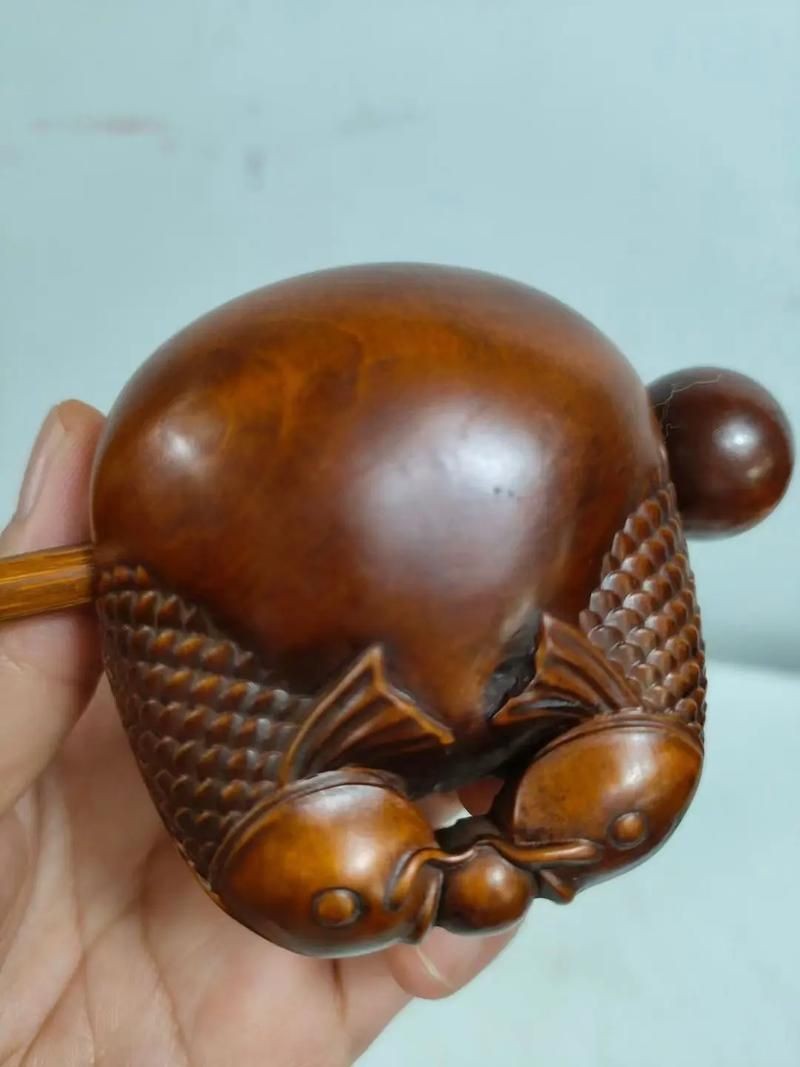 木雕魚最漂亮的圖片，絕美木雕魚藝術珍品高清圖片大賞