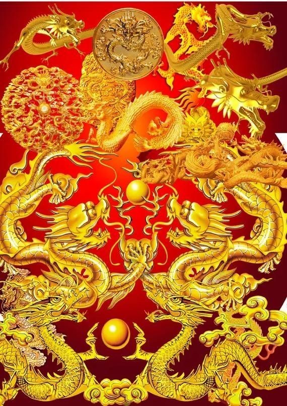 十大吉祥龍圖片，精選十大