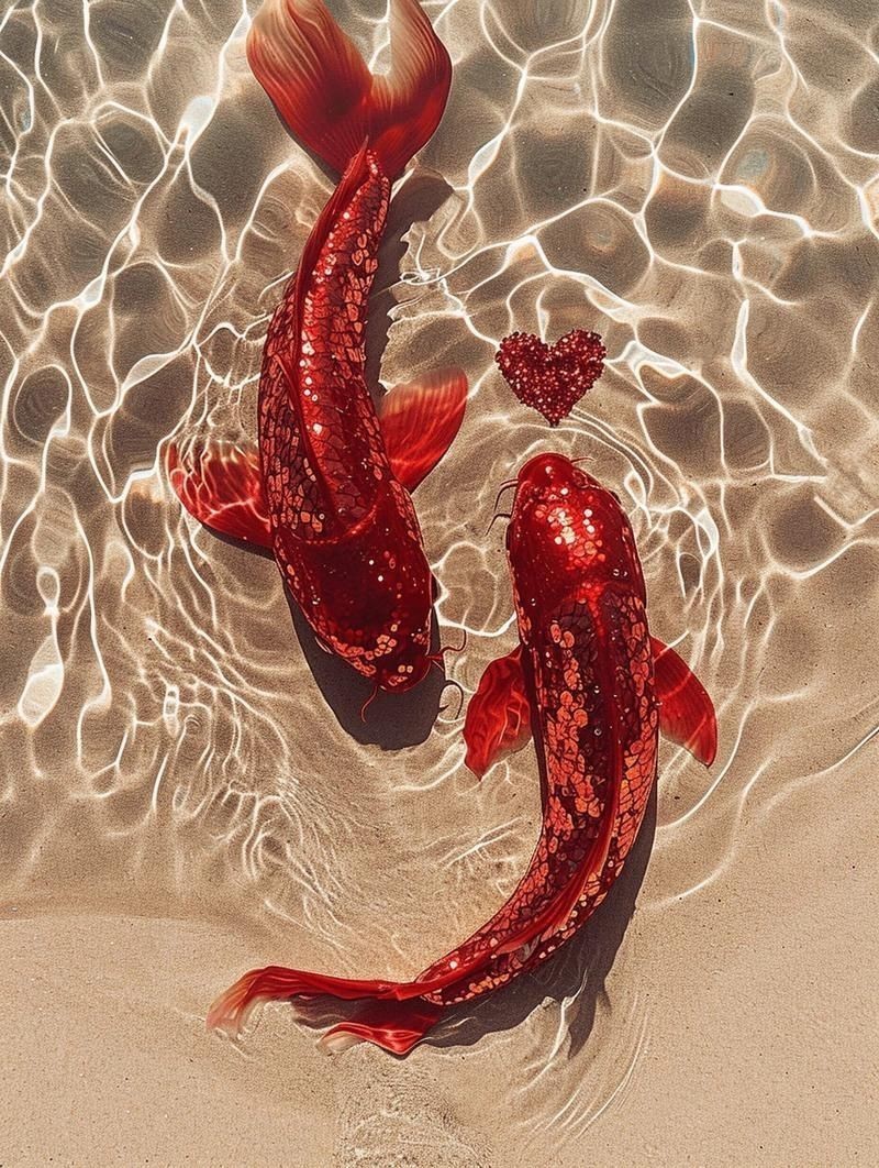 紅色的魚有哪幾種圖片，盤點全球驚艷紅色觀賞魚品種及