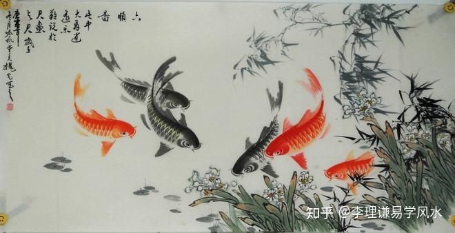 九魚圖不能亂掛，九魚圖懸掛有講究，這些風(fēng)水禁忌千萬別犯 九魚圖不能亂掛，九魚圖懸掛有講究，這些風(fēng)水禁忌千萬別犯 龍魚百科 第1張