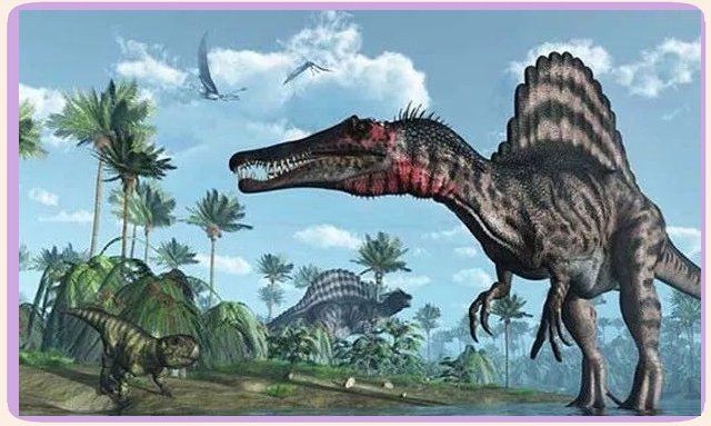 棘龍霸王龍VS牛龍，史前霸主終極對決，棘龍、霸王龍與牛