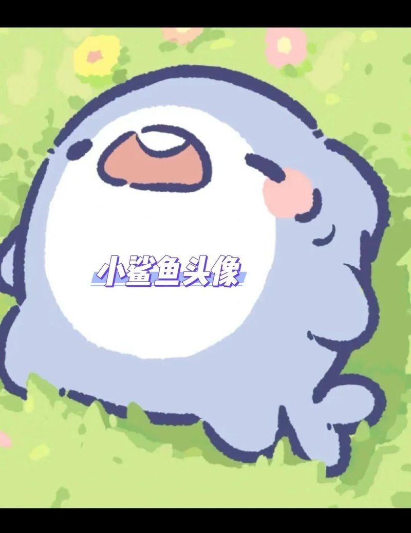 很火的小鯊魚頭像，??爆款來襲！超萌小鯊魚頭像合集，速來收藏！