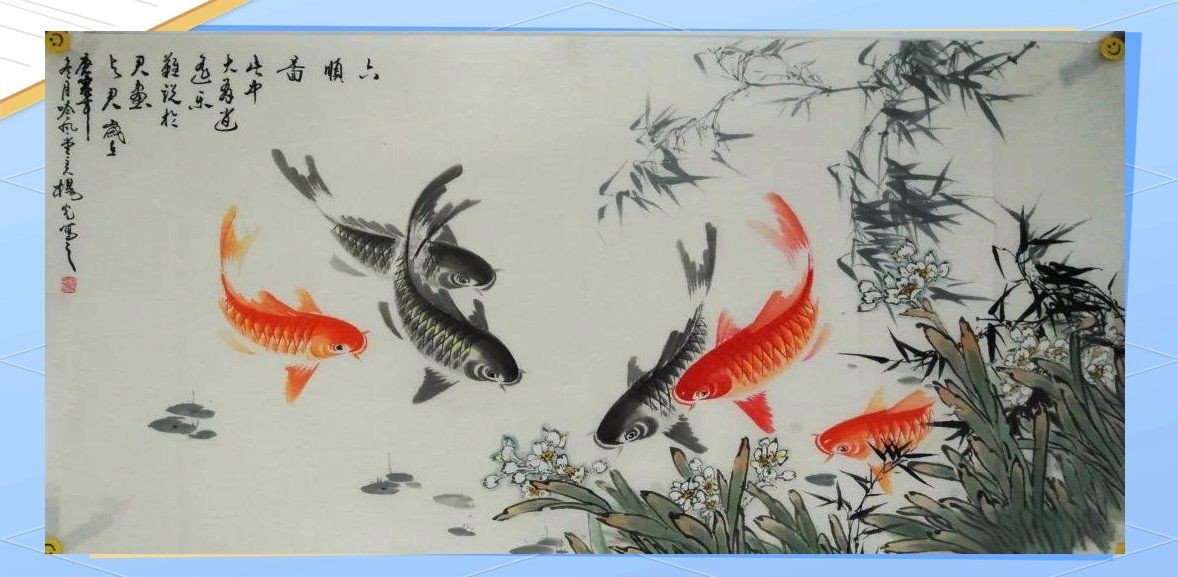 九魚圖三條黑魚好不好,解析九魚圖中三條黑魚的寓意與