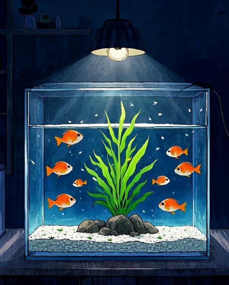 家庭魚缸，家庭魚缸養護與造景全攻略，打造家居水族生態