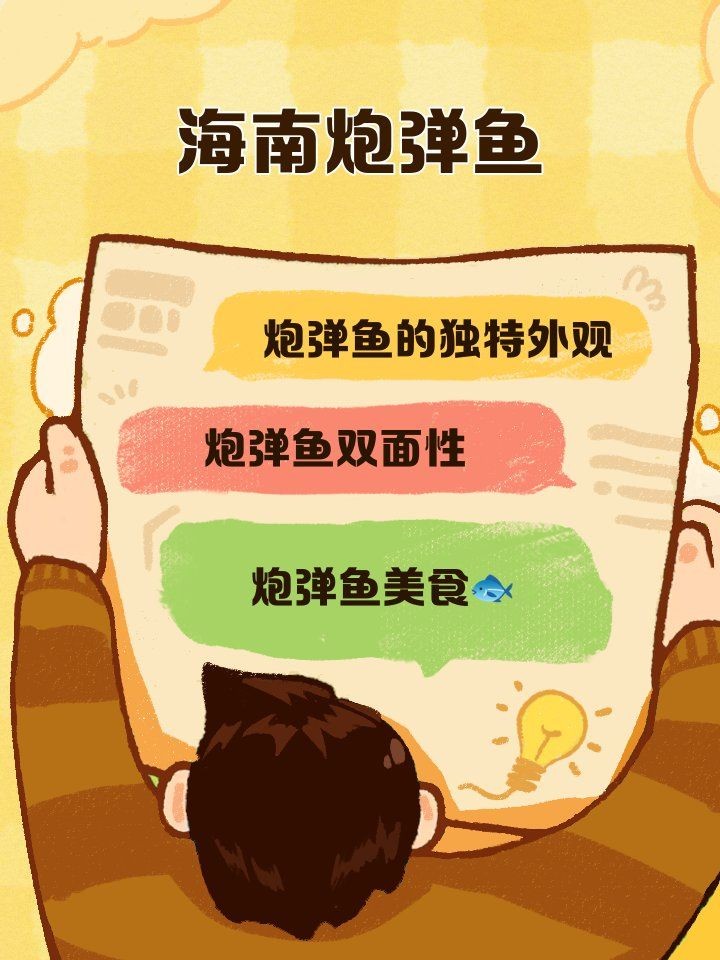 海南炮彈魚，探秘海南海域