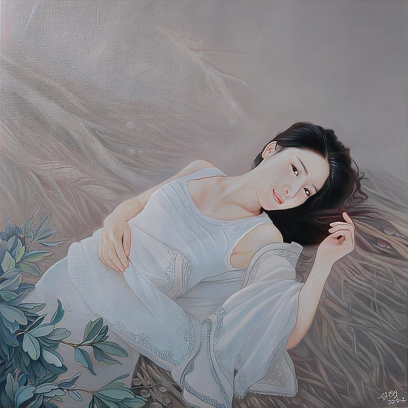 油畫金龍魚圖片大全大圖，高清油畫金龍魚藝術大賞，百幅精品大圖合集