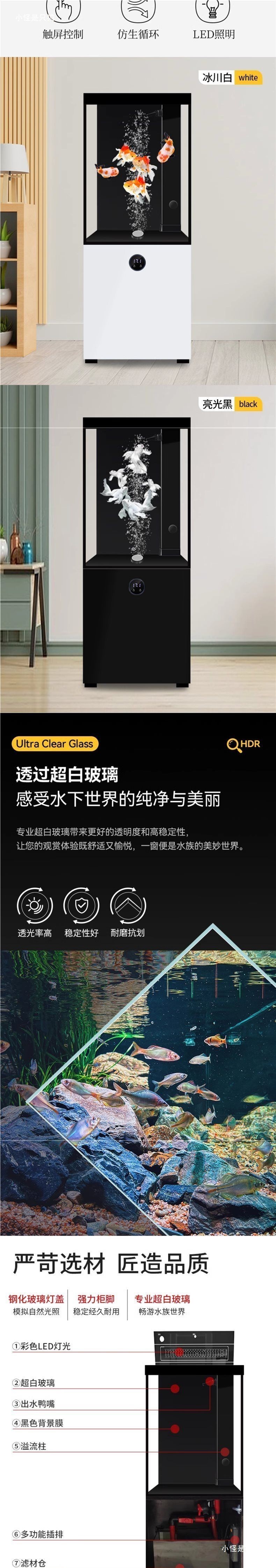 吉印魚缸水族箱的最新款式和價格表，吉印魚缸水族箱丨202X全新爆款款式及詳細 吉印魚缸水族箱的最新款式和價格表，吉印魚缸水族箱丨202X全新爆款款式及詳細 全國水族館企業名錄 第3張
