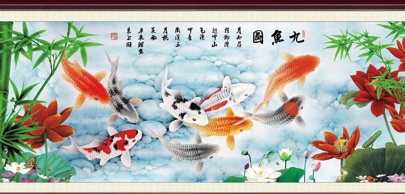 九魚圖掛東墻還是西墻
