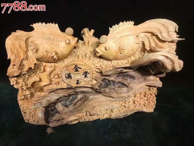 木雕金魚圖片大全大圖：“木雕金魚”傳統(tǒng)手工藝品的藝術魅力與視覺呈現(xiàn)