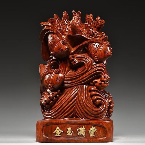 木雕金魚圖片大全大圖：“木雕金魚”傳統(tǒng)手工藝品的藝術魅力與視覺呈現(xiàn)