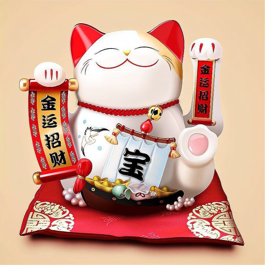 家里放招財貓擺件好不好：家里擺招財貓好嗎風水好嗎