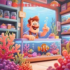 主角養龍魚開觀賞魚店的小說：#《鱗光之下》失業青年林深因偶然救下一條瀕死的變異龍魚