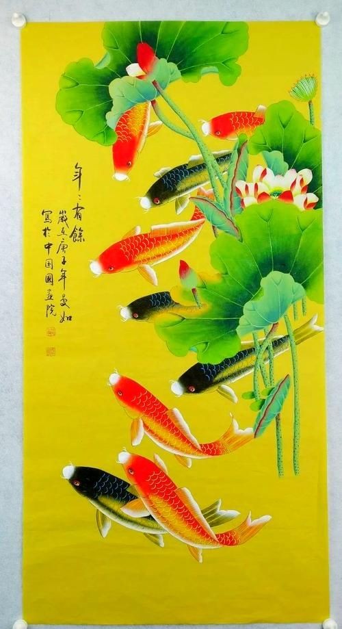 九魚聚財圖掛哪個方位：九魚圖掛在家里那個位置風水好