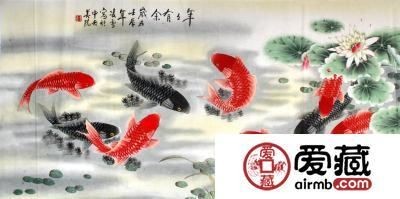 九魚聚財圖掛哪個方位：九魚圖掛在家里那個位置風水好
